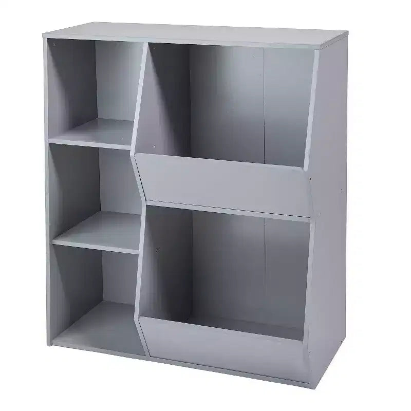 Badger Basket Side-by-Side Combo Bin Storage Unit Gray