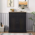 Garvee Modern Sideboard Buffet Cabinet with Adjustable Shelf, 1 Drawer & 2 Doors  Engineered Wood Coffee Bar Console Table