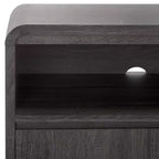 Mueble para TV / Aparador de 4 puertas y 2 estantes – Negro / Blanco Decapado / Negro Envejecido / Roble / Nogal
