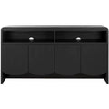 Narine 4 Door 2 Shelf Sideboard/Media Stand - MED9620 - Safavieh