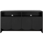 Narine 4 Door 2 Shelf Sideboard/Media Stand - MED9620 - Safavieh