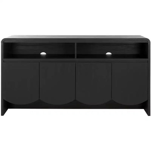 Narine 4 Door 2 Shelf Sideboard/Media Stand - MED9620 - Safavieh