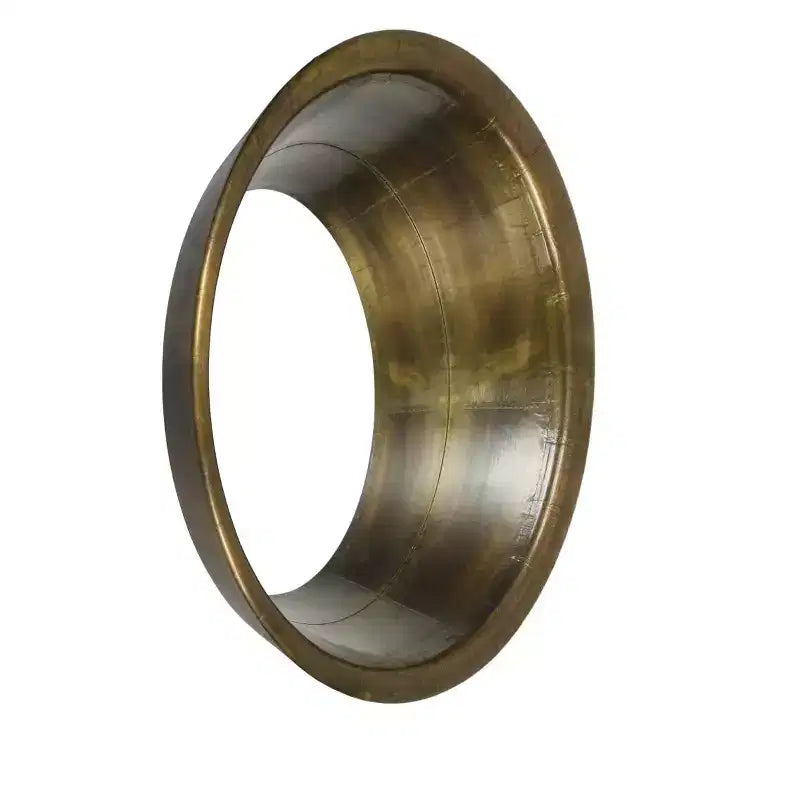 HomeRoots 21 Brass Round Metal Framed Accent Mirror