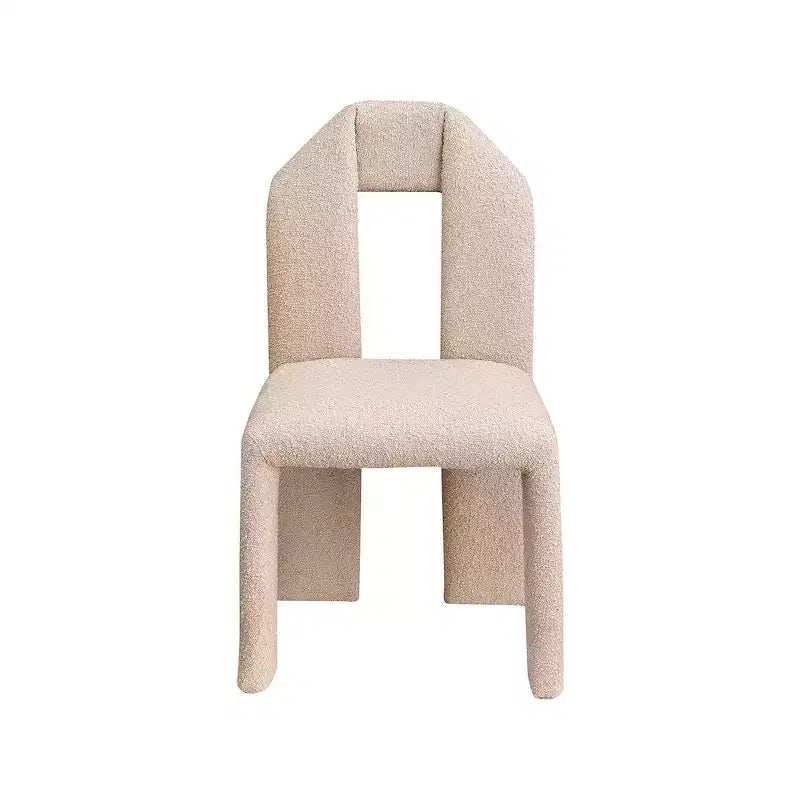 Silla de comedor de tela Boucle, juego de 2 – Varios colores