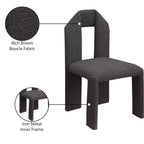 Silla de comedor de tela Boucle, juego de 2 – Varios colores