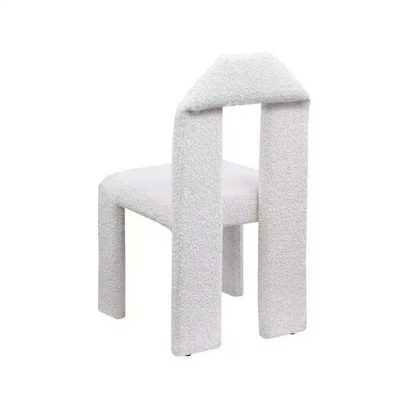 Silla de comedor de tela Boucle, juego de 2 – Varios colores