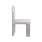 Silla de comedor de tela Boucle, juego de 2 – Varios colores
