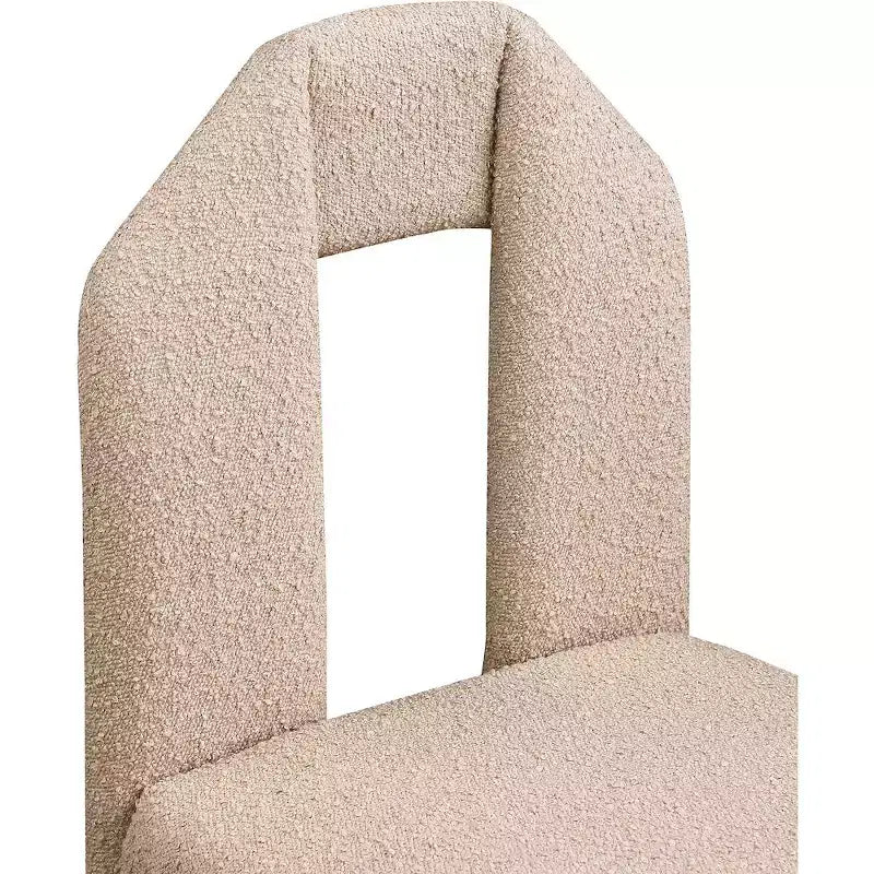 Silla de comedor de tela Boucle, juego de 2 – Varios colores
