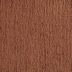 Banco tapizado en tela negra/coñac/crema – Patas de madera natural, capacidad para 2 personas
