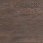 Tablero de mesa rectangular de madera maciza marrón oscuro/natural, 3,8 cm de grosor, para 4 personas