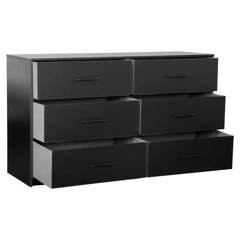 Cómoda de tela de almacenamiento blanca/negra/gris – 5, 6 y 8 cajones, montaje para 1-2 personas
