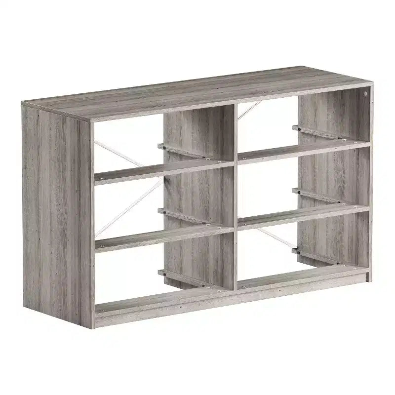 Cómoda de tela de almacenamiento blanca/negra/gris – 5, 6 y 8 cajones, montaje para 1-2 personas