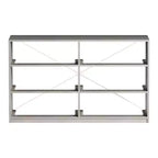 Cómoda de tela de almacenamiento blanca/negra/gris – 5, 6 y 8 cajones, montaje para 1-2 personas