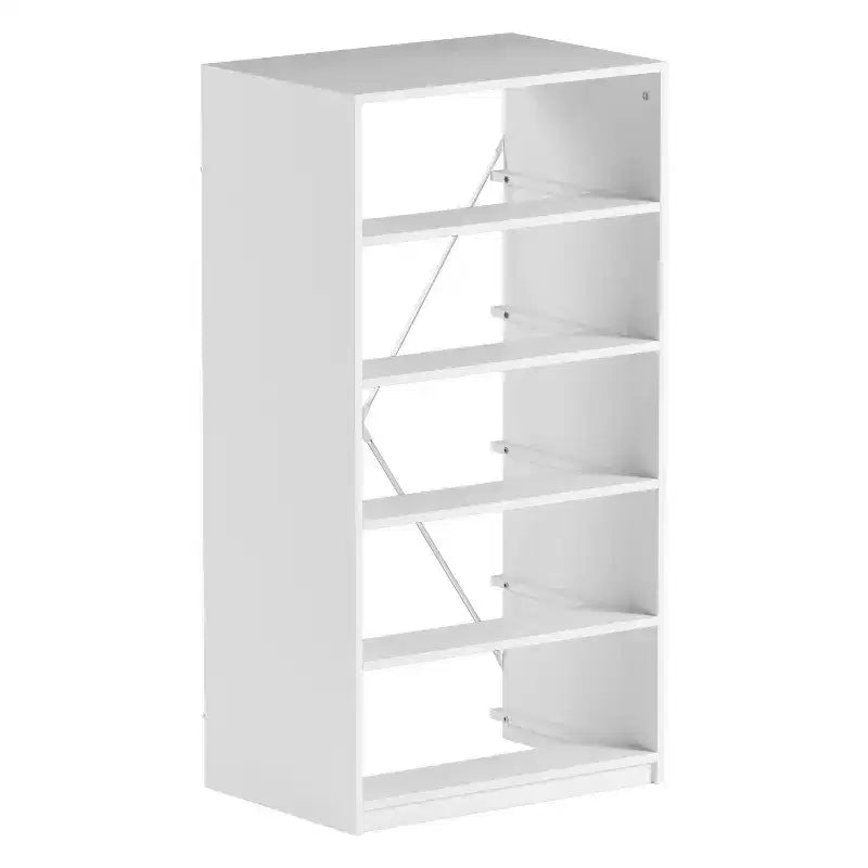 Cómoda de tela de almacenamiento blanca/negra/gris – 5, 6 y 8 cajones, montaje para 1-2 personas