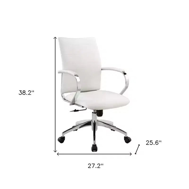 Silla de trabajo tapizada gris con brazos fijos – 1 persona
