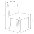 Silla de comedor sin brazos, con respaldo camel, a rayas oliva, para 1 persona
