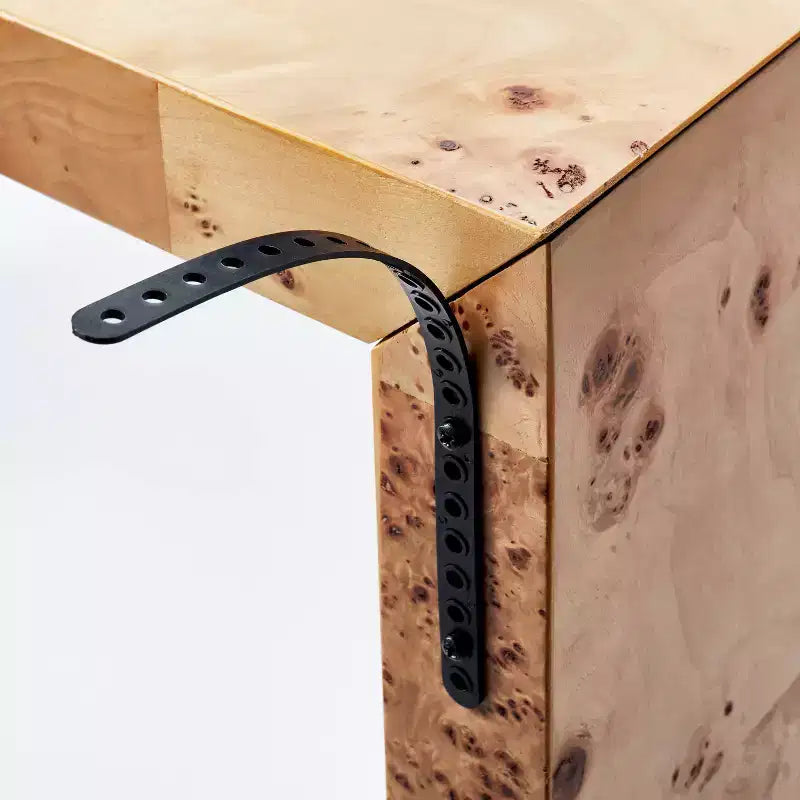 Mesa consola de madera marrón – Rectangular, 1 pieza