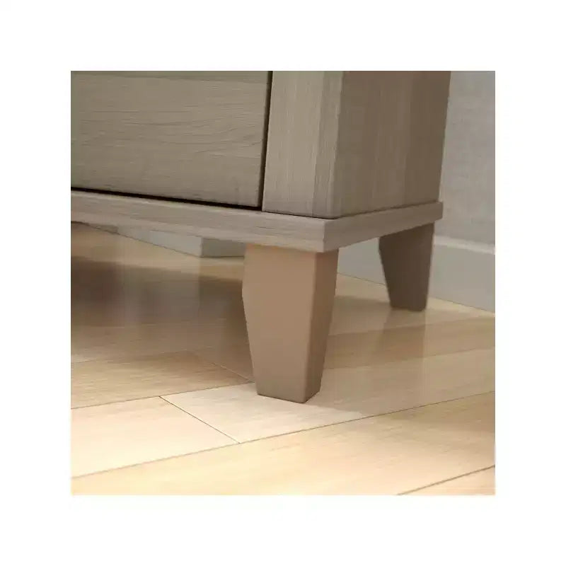 Cajonera de 4 cajones gris ceniza, 1 persona