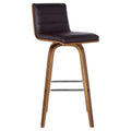 30 Vienna Faux Leather Barstool - Armen Living