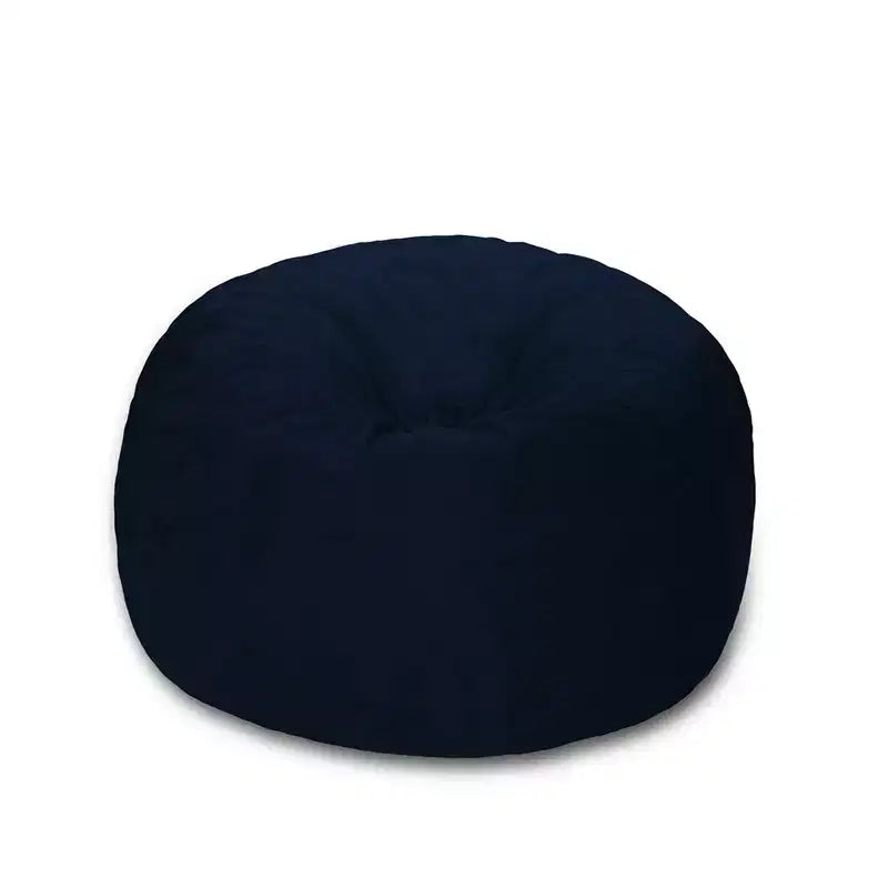 Puf redondo multicolor, capacidad 1 persona