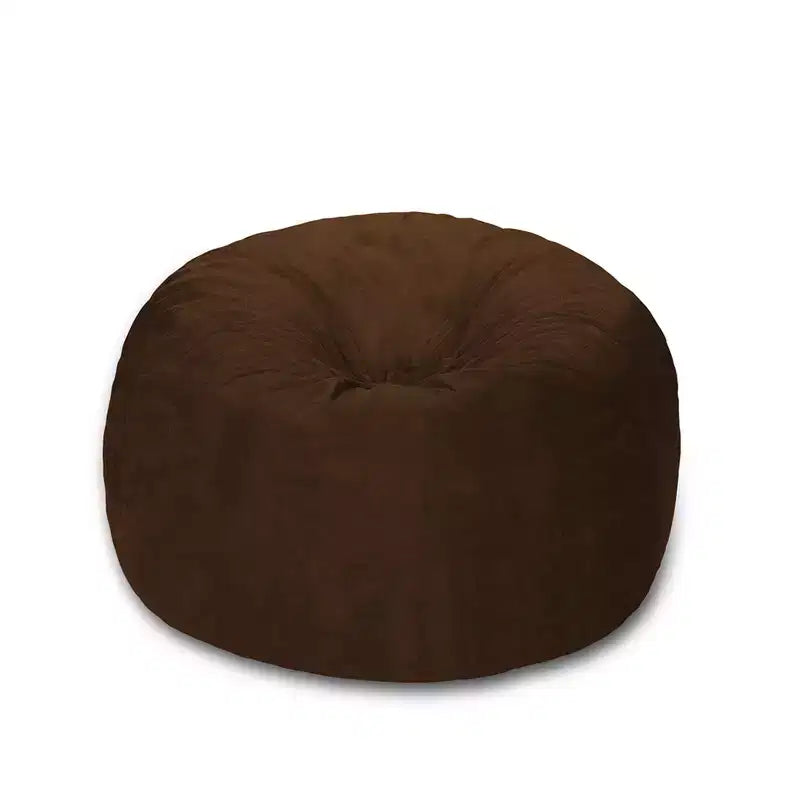 Puf redondo multicolor, capacidad 1 persona
