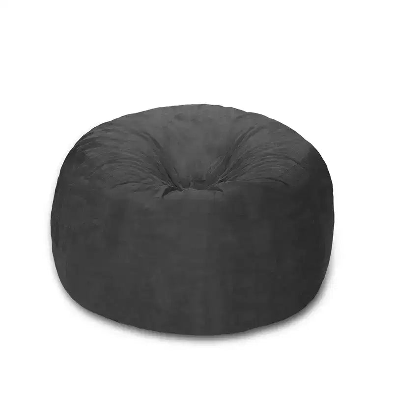 Puf redondo multicolor, capacidad 1 persona