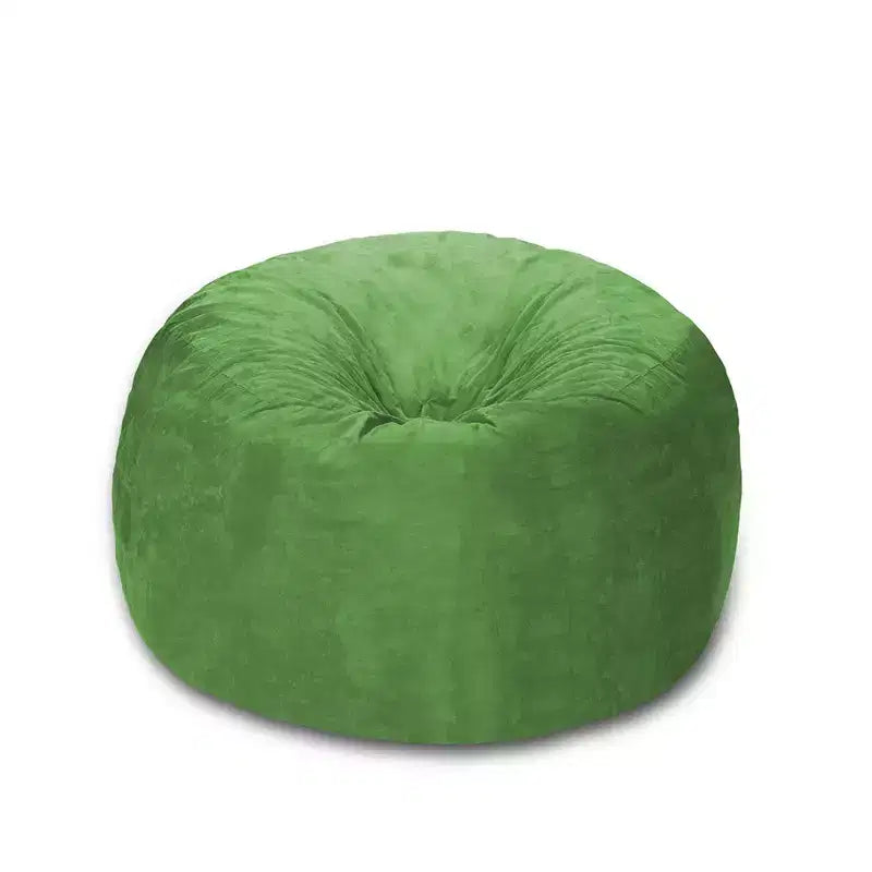 Puf redondo multicolor, capacidad 1 persona