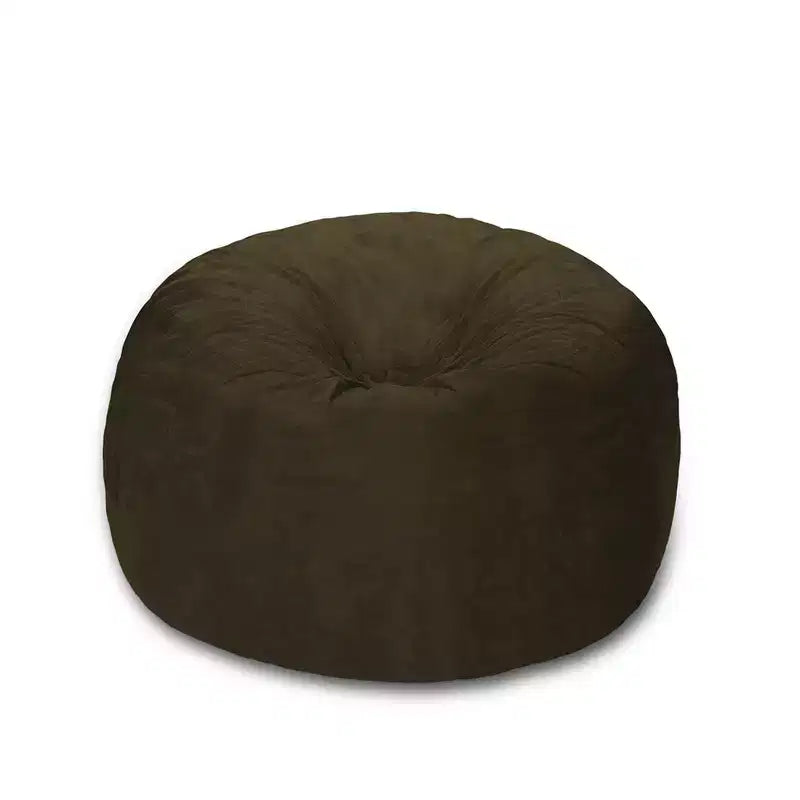 Puf redondo multicolor, capacidad 1 persona
