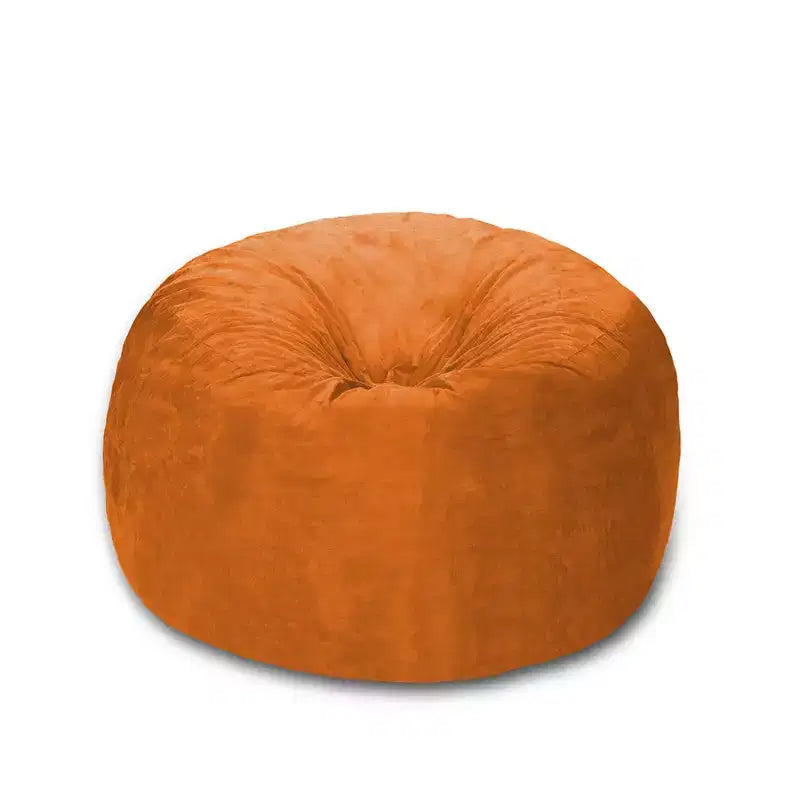 Puf redondo multicolor, capacidad 1 persona