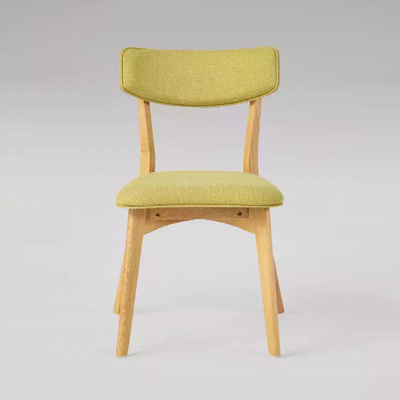 Juego de comedor de 5 piezas de mediados de siglo color beige claro/gris/verde, para 4 personas