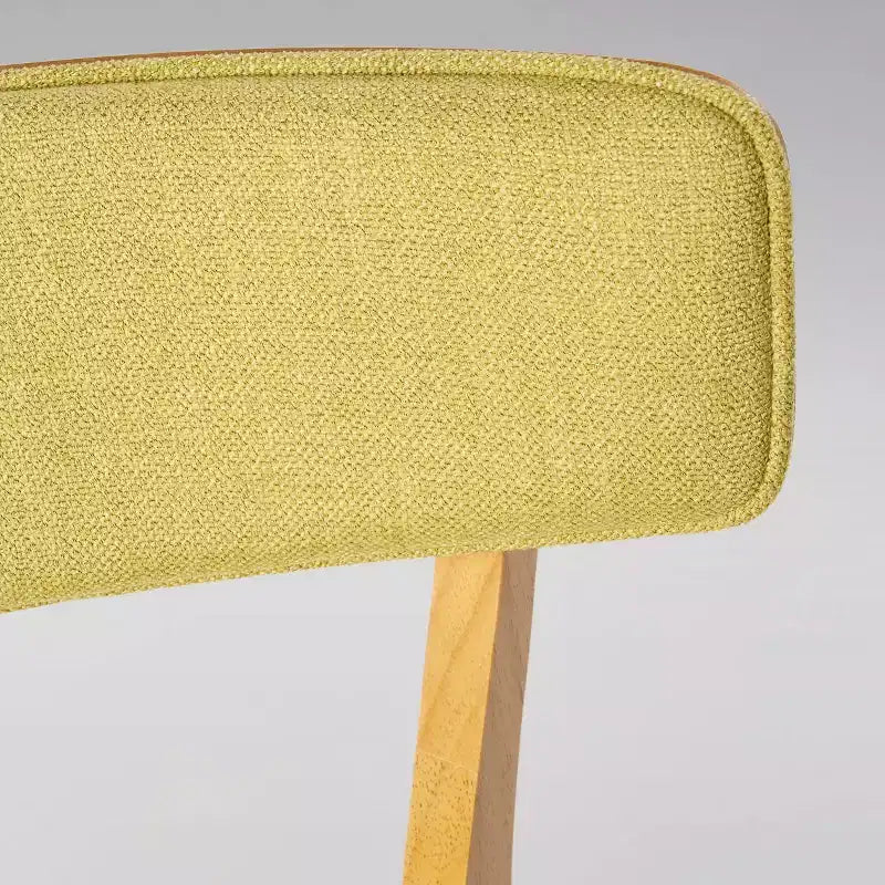 Juego de comedor de 5 piezas de mediados de siglo color beige claro/gris/verde, para 4 personas
