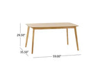 Juego de comedor de 5 piezas de mediados de siglo color beige claro/gris/verde, para 4 personas