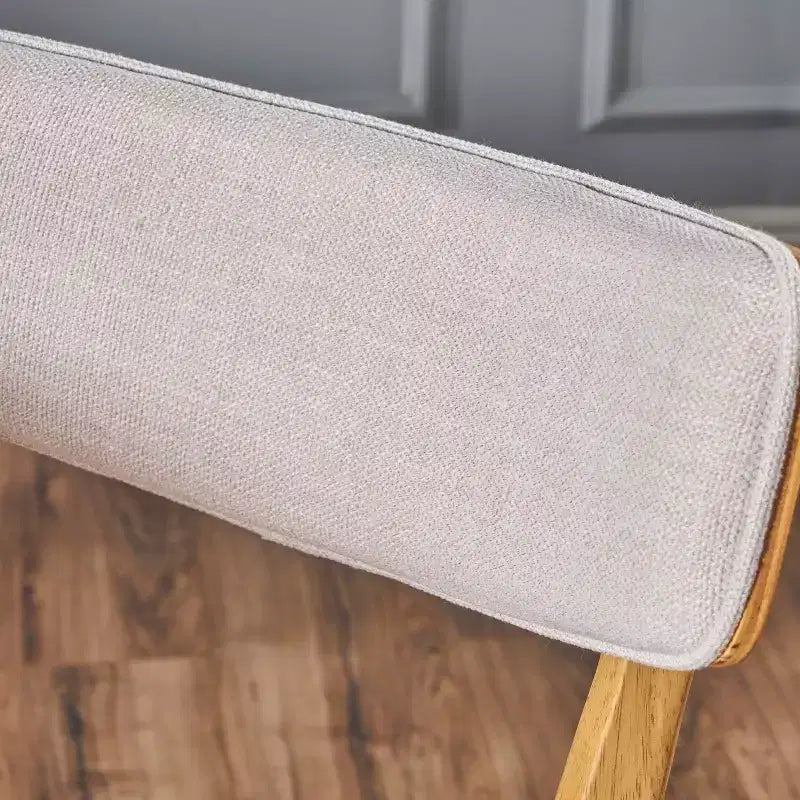 Juego de comedor de 5 piezas de mediados de siglo color beige claro/gris/verde, para 4 personas