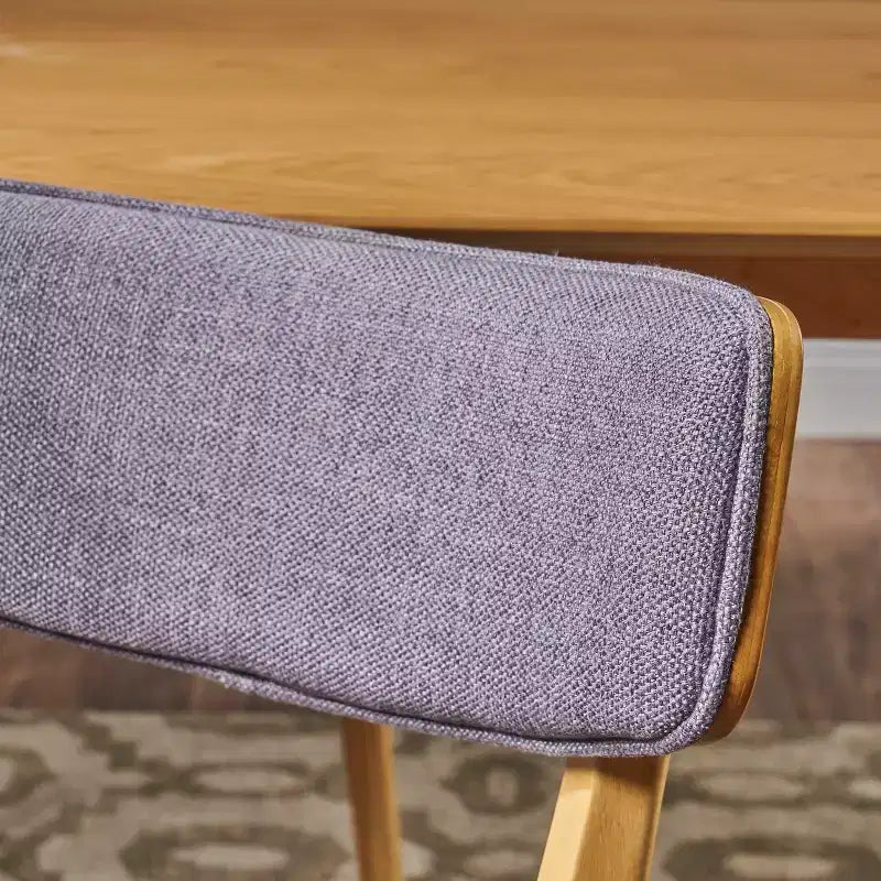 Juego de comedor de 5 piezas de mediados de siglo color beige claro/gris/verde, para 4 personas