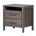 Gravity 2 Drawer Nightstand - South Shore