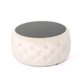 Chana Glam Coffee Table Ottoman - Christopher Knight Home